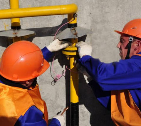 монтаж газопровода