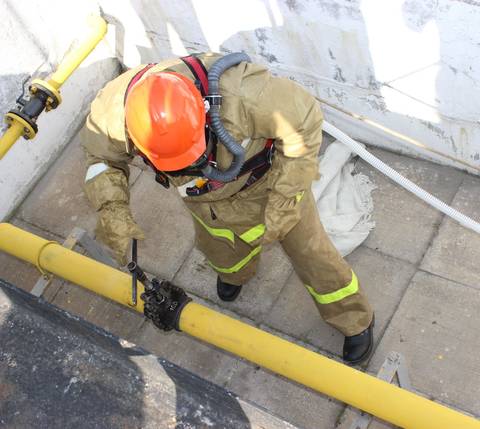 перемонтаж газопровода со сваркой